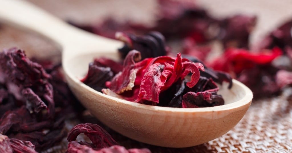 Ibisco Chá seca barriga