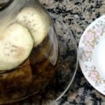 água de beringela com limão