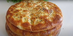 pão árabe de batata