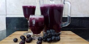 suco de uva integral caseiro